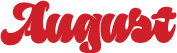 August logo